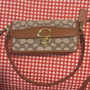 Coach Studio Baguette Bag In Signature Textile Jacquard